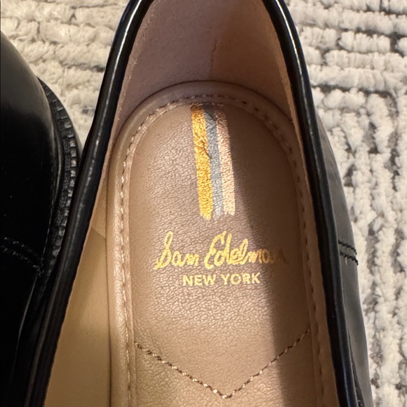 Sam Edelman Black Loafers - Picture 7 of 9
